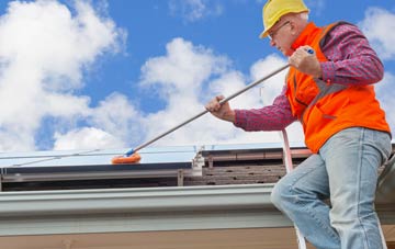 Tame Bridge soft wash roof cleaning